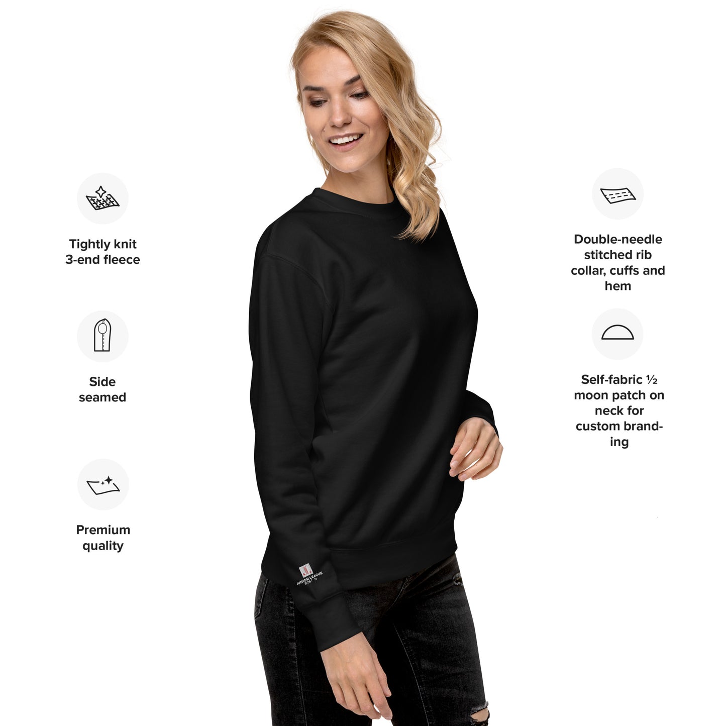Unisex Premium Sweatshirt (Black)